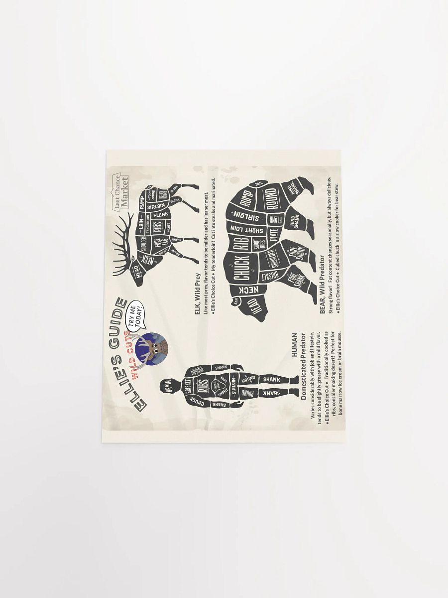 Ellie's Wild Cuts Poster product image (22)