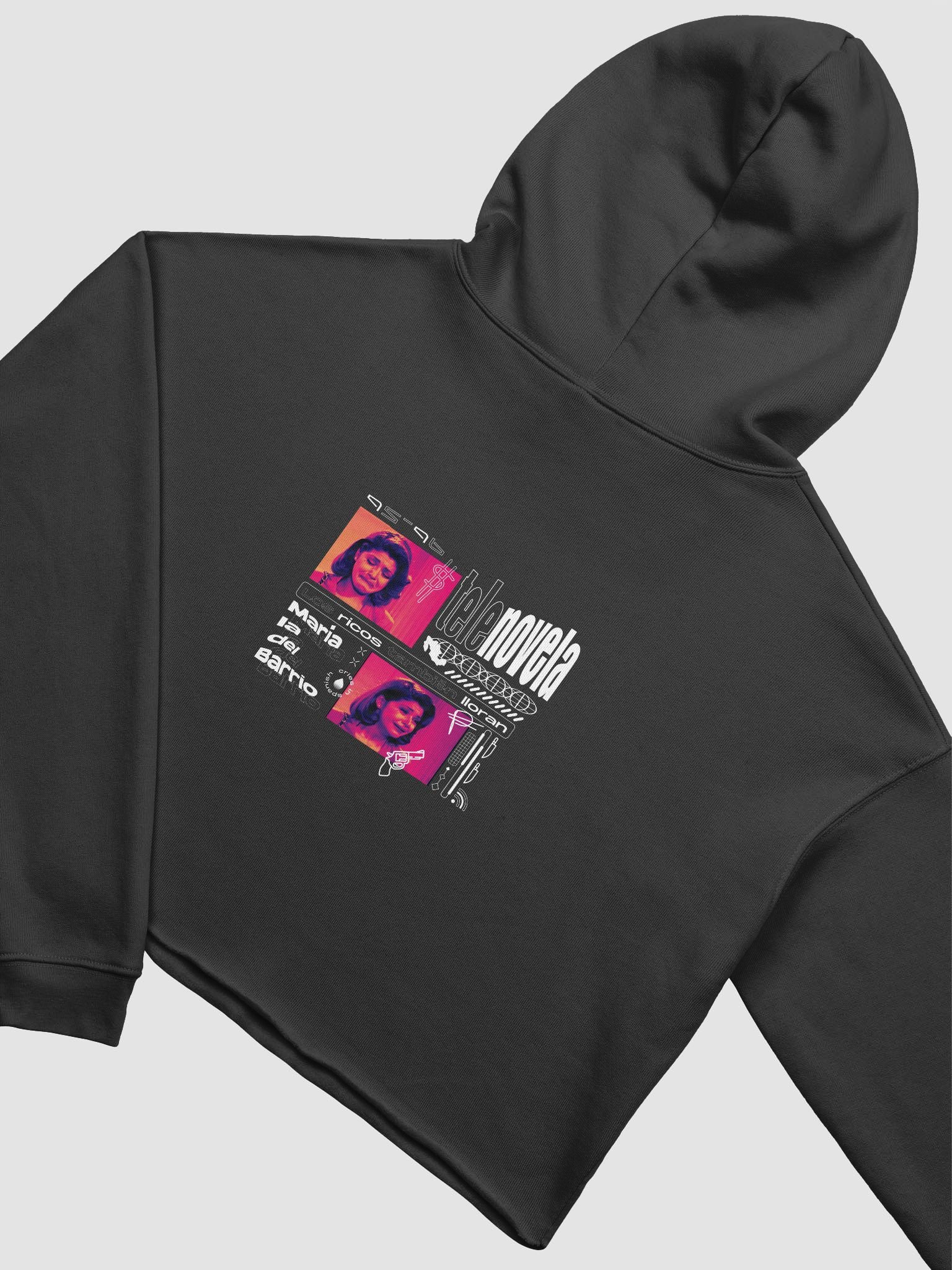 [criesinspanish] Crop Hoodie product image (17)