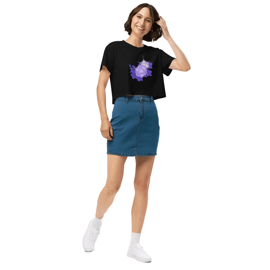 Shadowheart Inspired DND Crop Top product image (4)