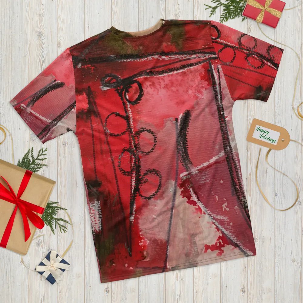 original painting by b.reters ink mixed media printed on tshirt product image (11)