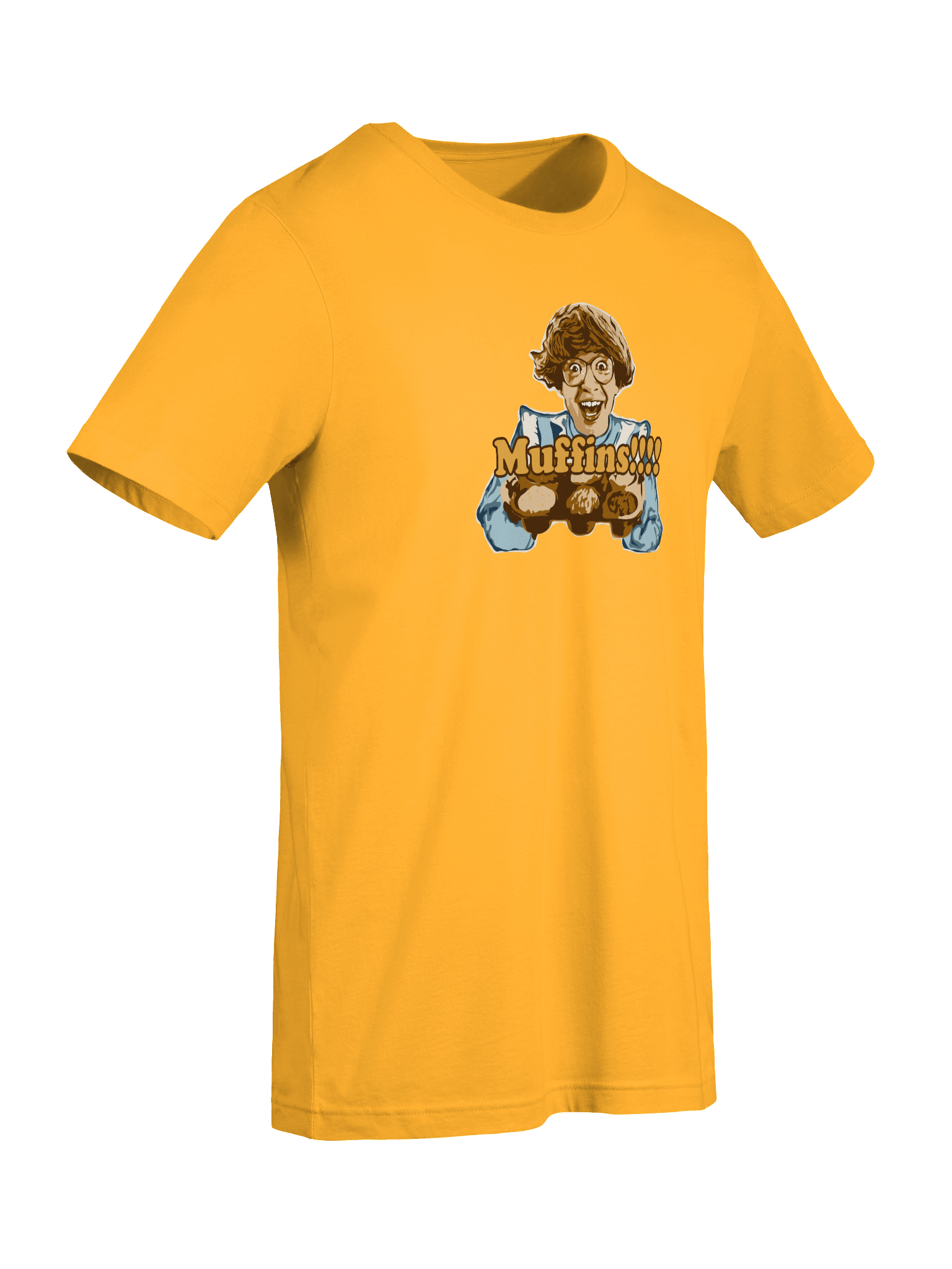Muffins Tee in gold product image (9)
