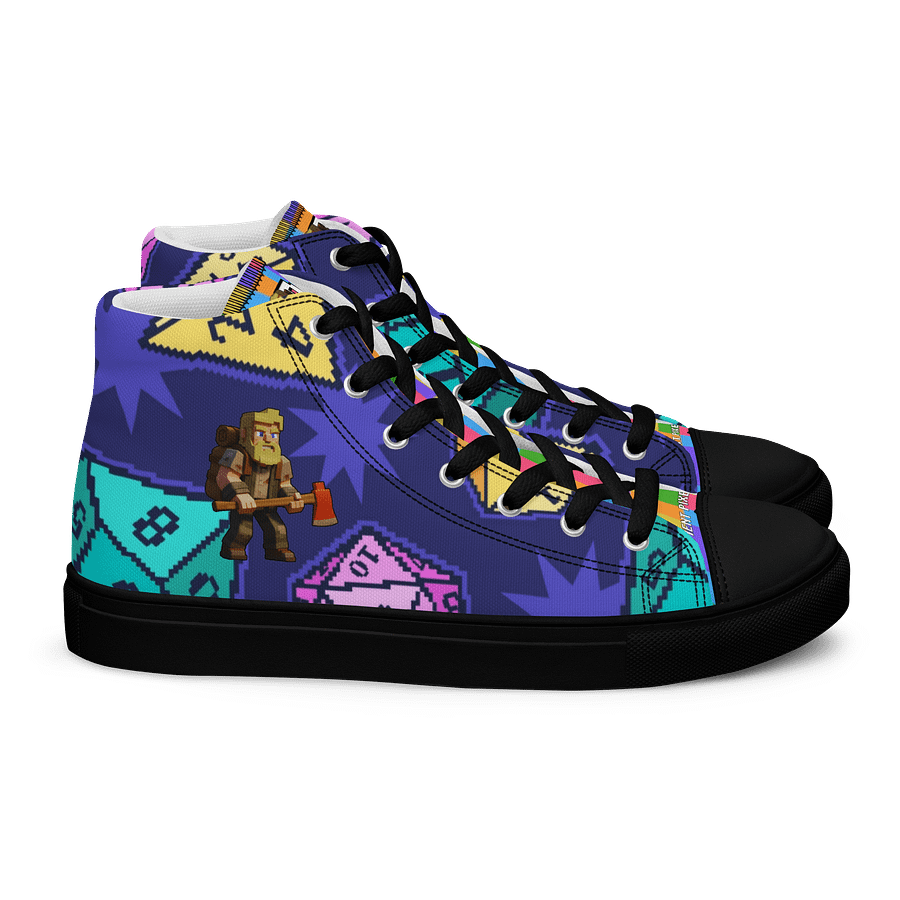 Patient PixelZ High Tops (D20 Pixel Pop) Womens product image (4)