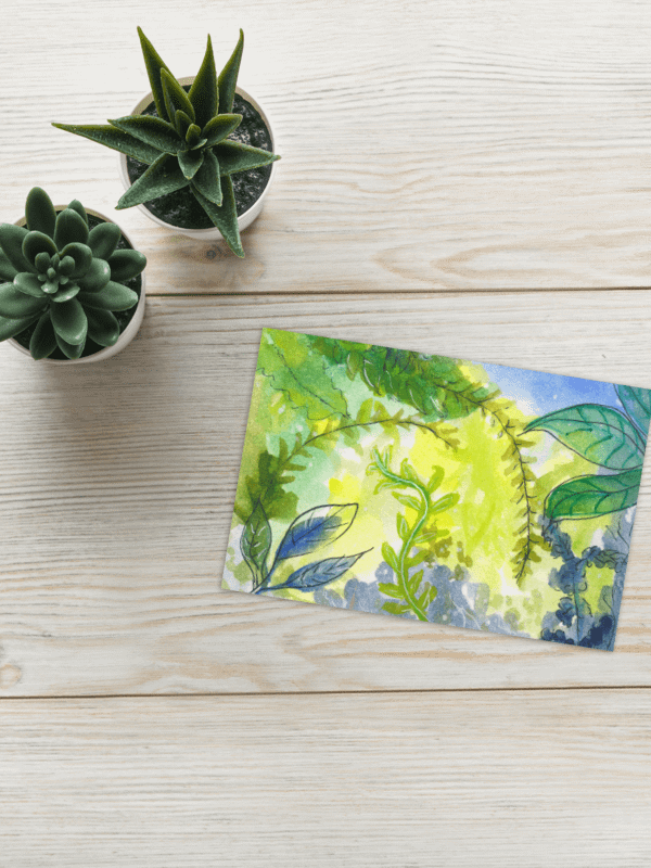 Leaves Blank Card product image (4)