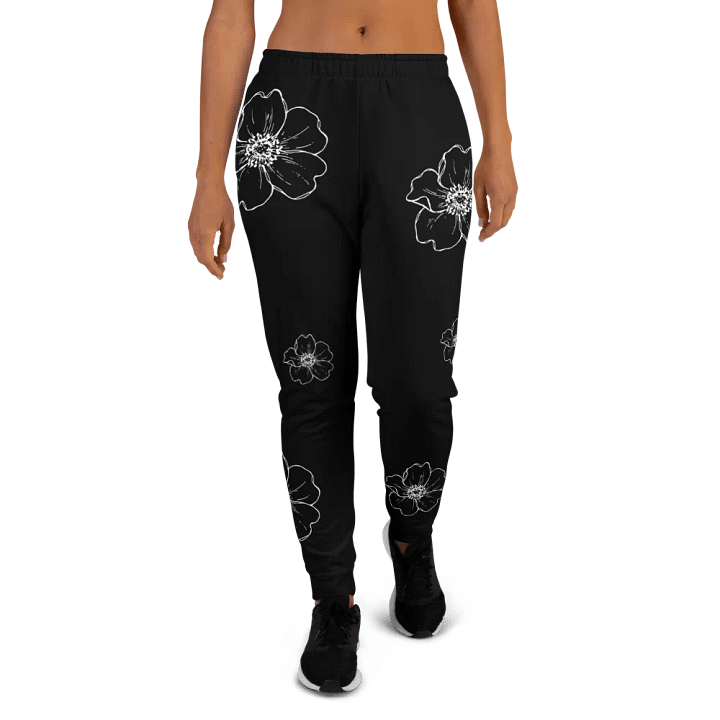 Floral Noir Women's Jogger Set product image (1)