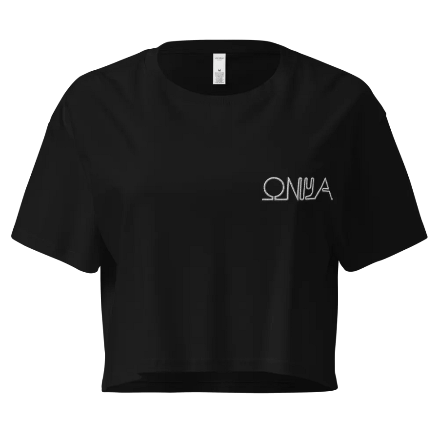 ONYA Embroidered Crop Tee product image (1)