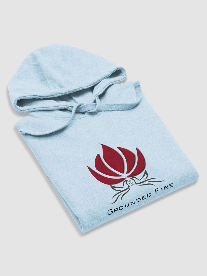 Grounded Fire Logo Hoodie Dark Text product image (20)