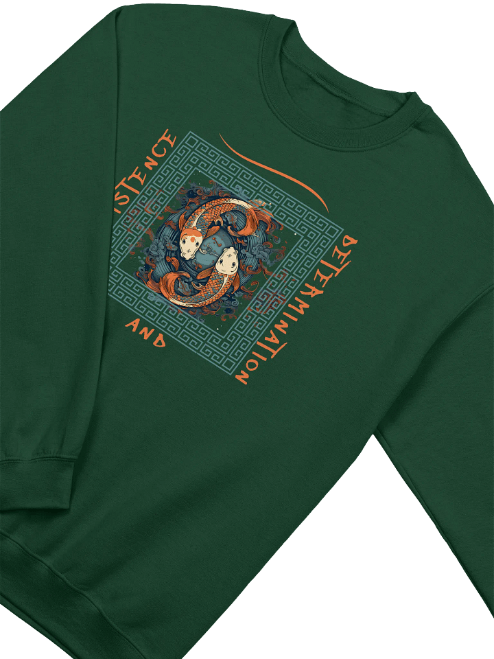 Koi Fish Circle of Persistence Sweatshirt product image (6)