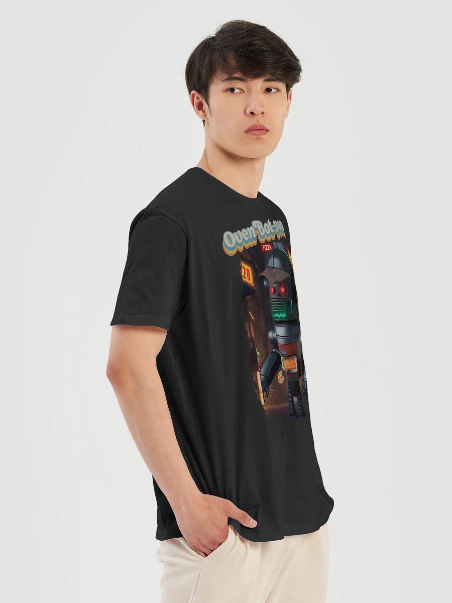 Oven Bot-5000 Pizza Robot T-Shirt product image (7)