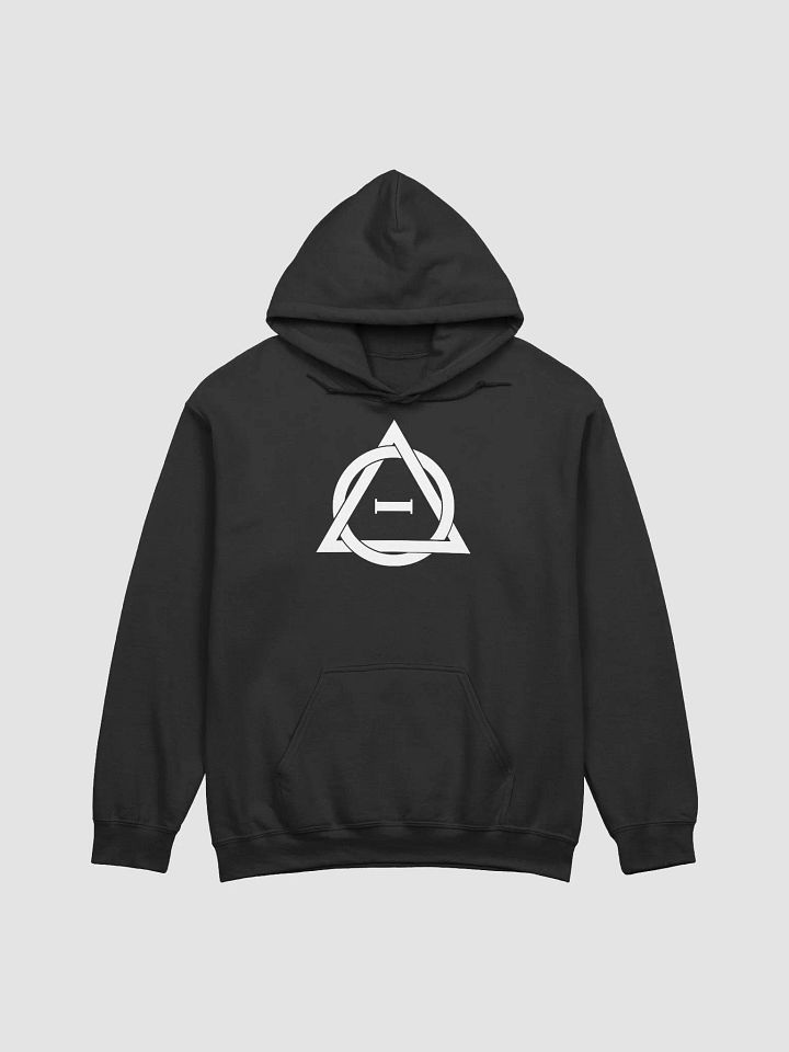 White Theta-Delta symbol Hoodie product image (2)