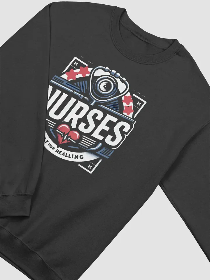 NURSES: Built for Healing Crewneck Sweatshirt product image (12)