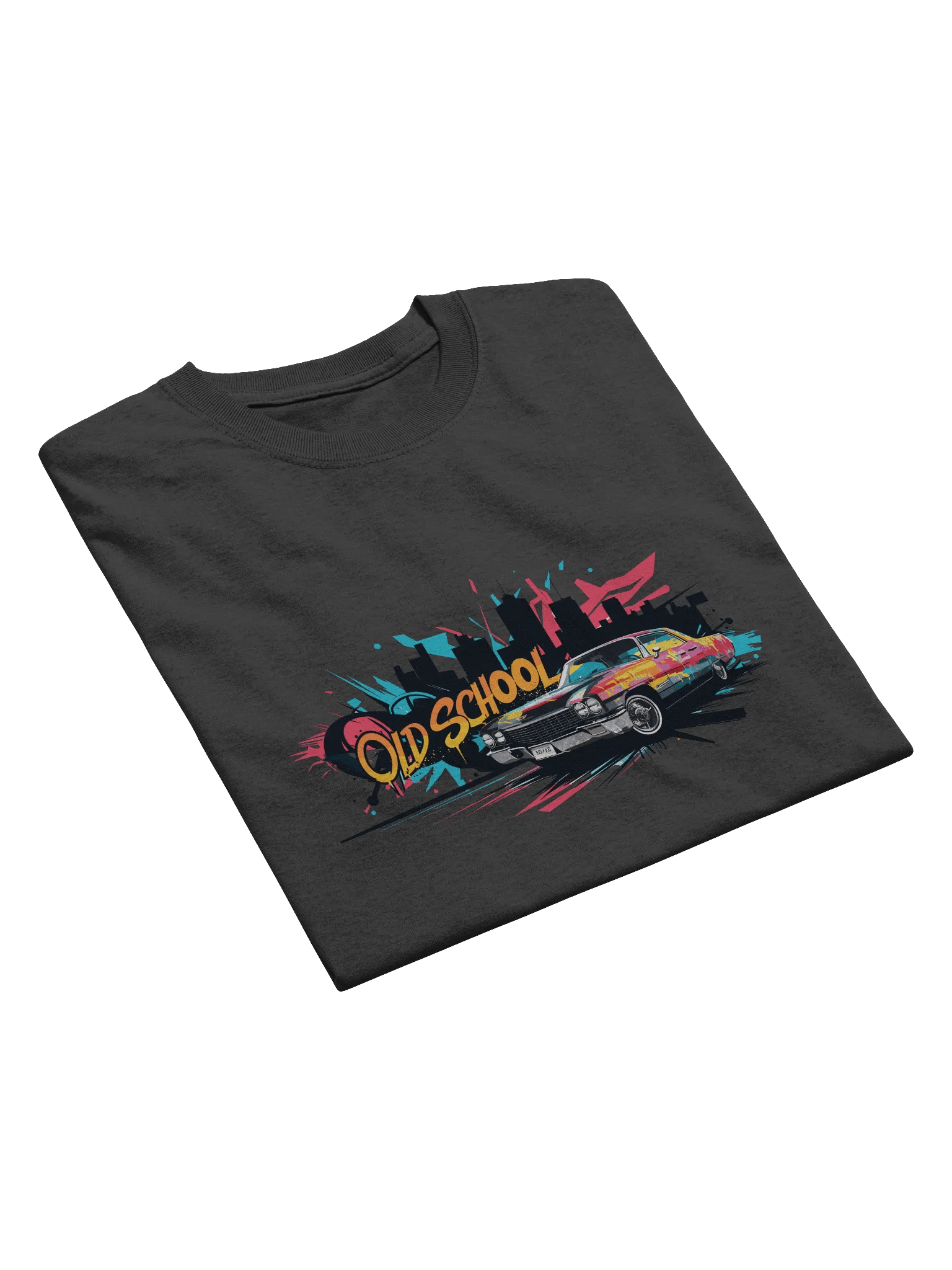 Old school car T-shirt product image (3)