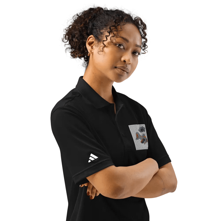 Kid Airplane (Adidas Sport Polo Shirt) product image (7)