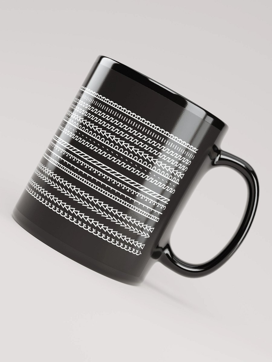 Mug Noir Codé Zen Blanc - Ca va Bien s'Passer - Cadeau Elégant product image (4)