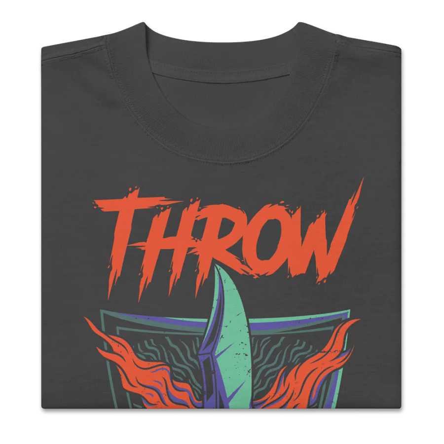 Oversized THROW Tee product image (2)