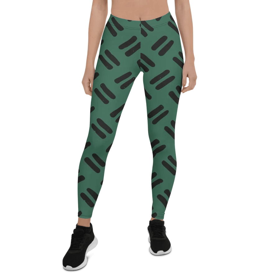 Geometric Elegance All-Over Leggings product image (1)