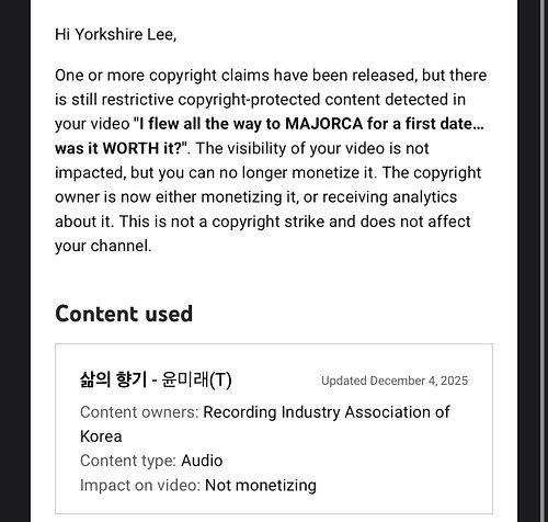 Ey up all. No video tonight, as my video is still in copyright limbo. A record company in Korea as made a claim due to the us...