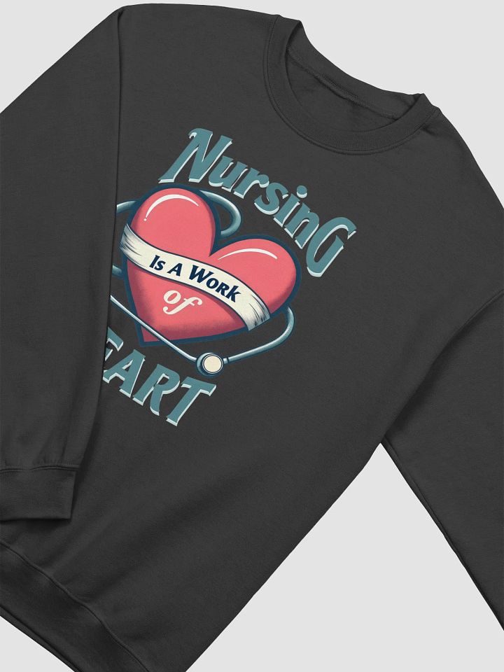 Nursing Heart Stethoscope Crewneck product image (14)