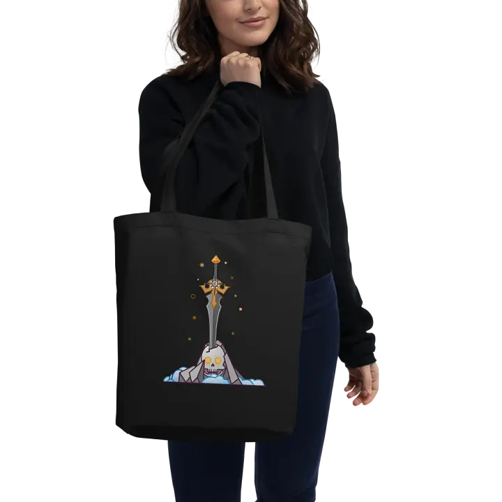 Sword in the Skull - Argent Variation - Eco-Friendly Tote product image (2)