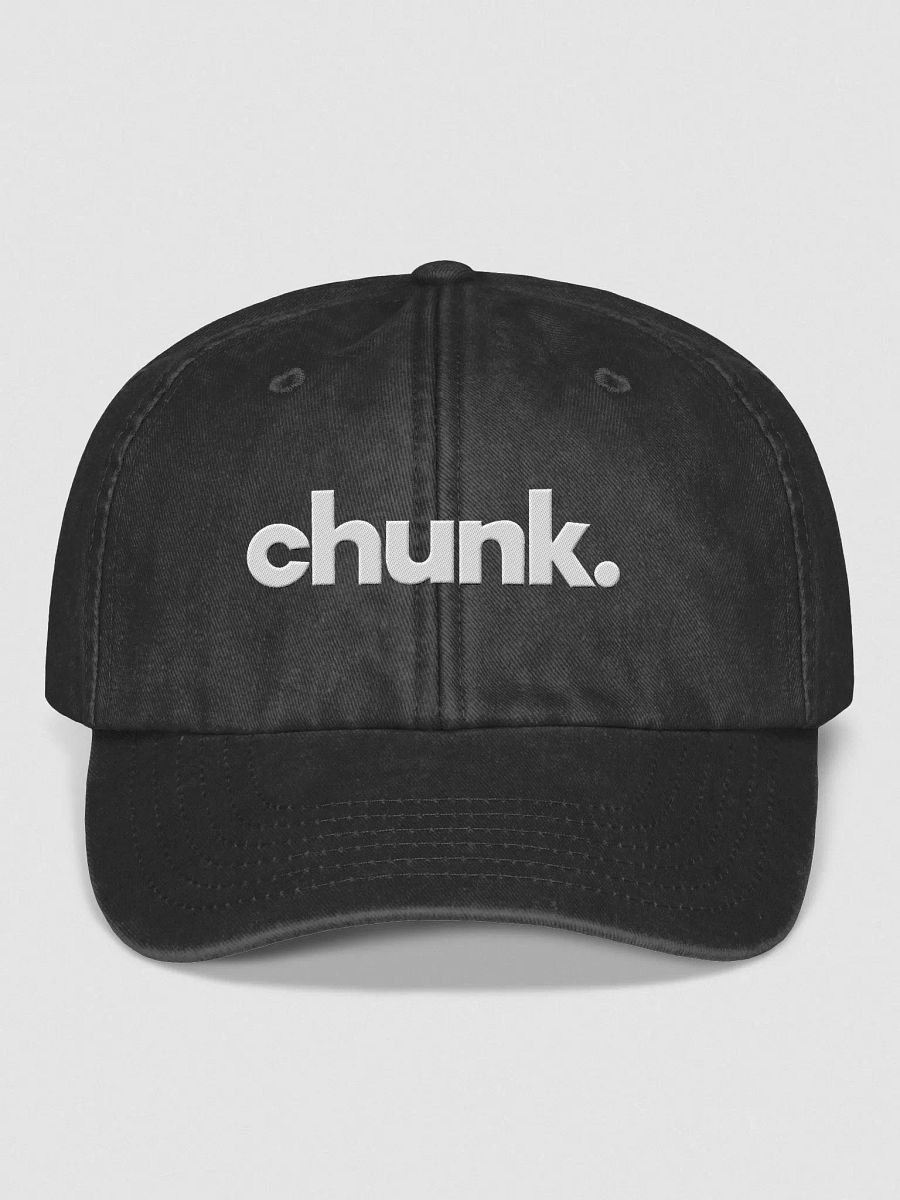 chunk. embroidered vintage cap product image (2)