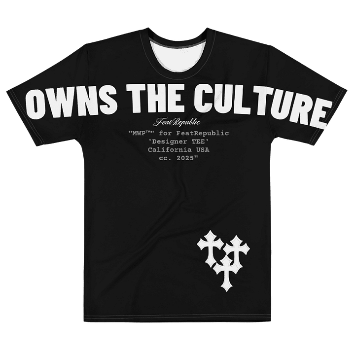 Owns The Culture Chrome Tee [MWP] [BLACK] product image (1)