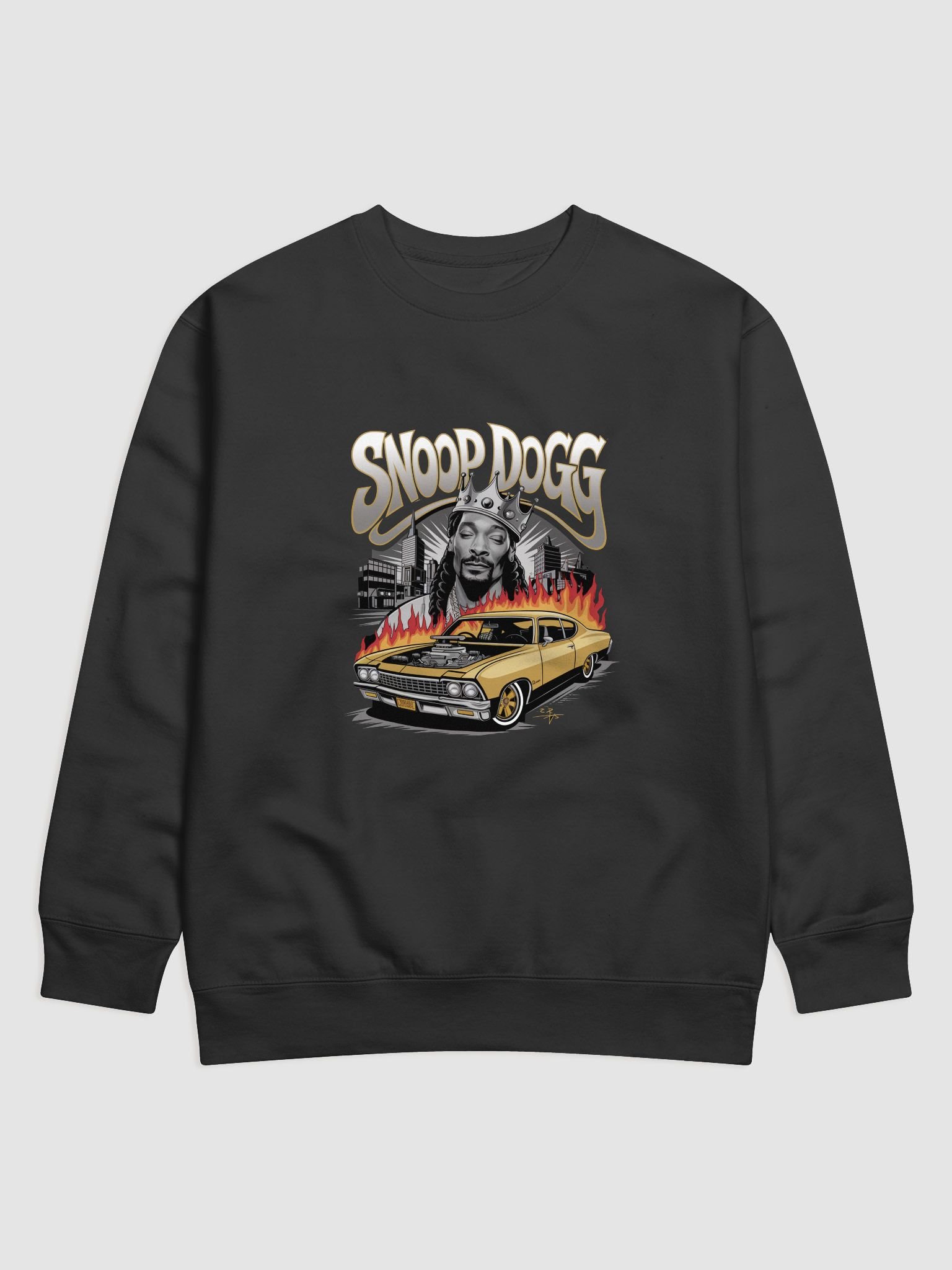 Unisex Midweight Pigment Dyed Sweatshirt product image (4)