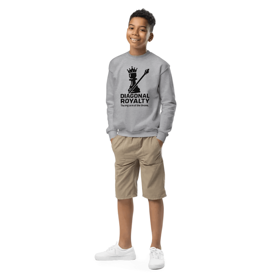 Diagonal Royalty - Youth Sweatshirt product image (1)