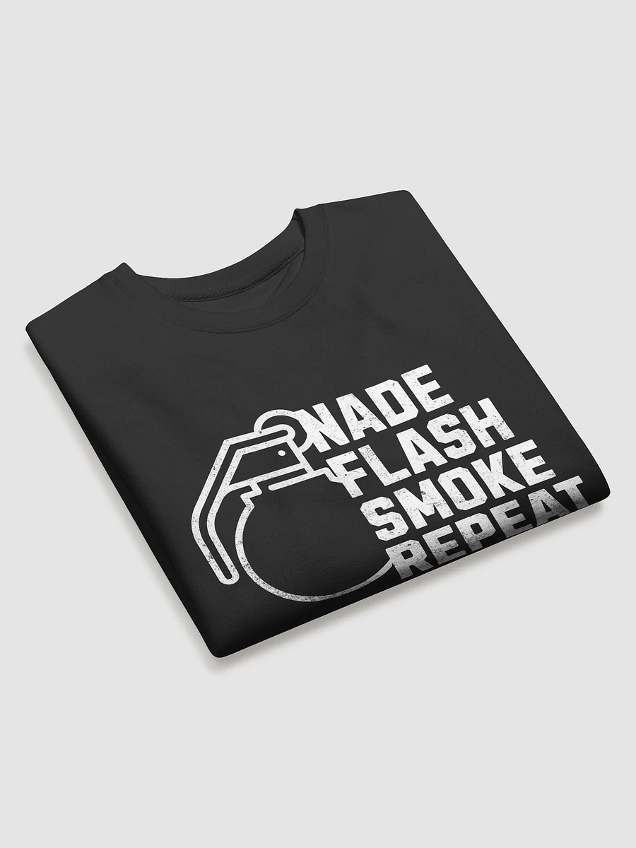 Nade Flash Smoke Repeat Grenade Utility Meme Sweatshirt product image (8)