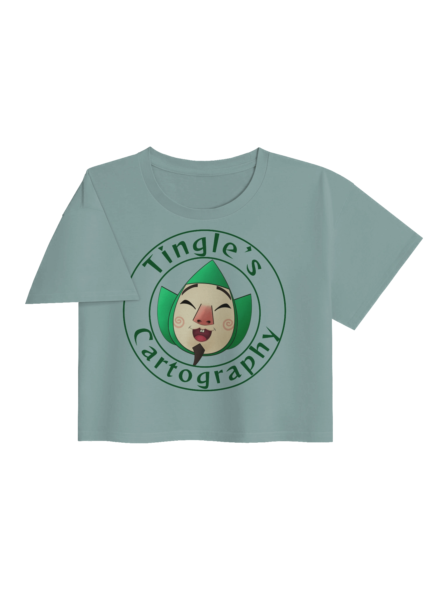 Tingle's Cartography Crop Top product image (7)