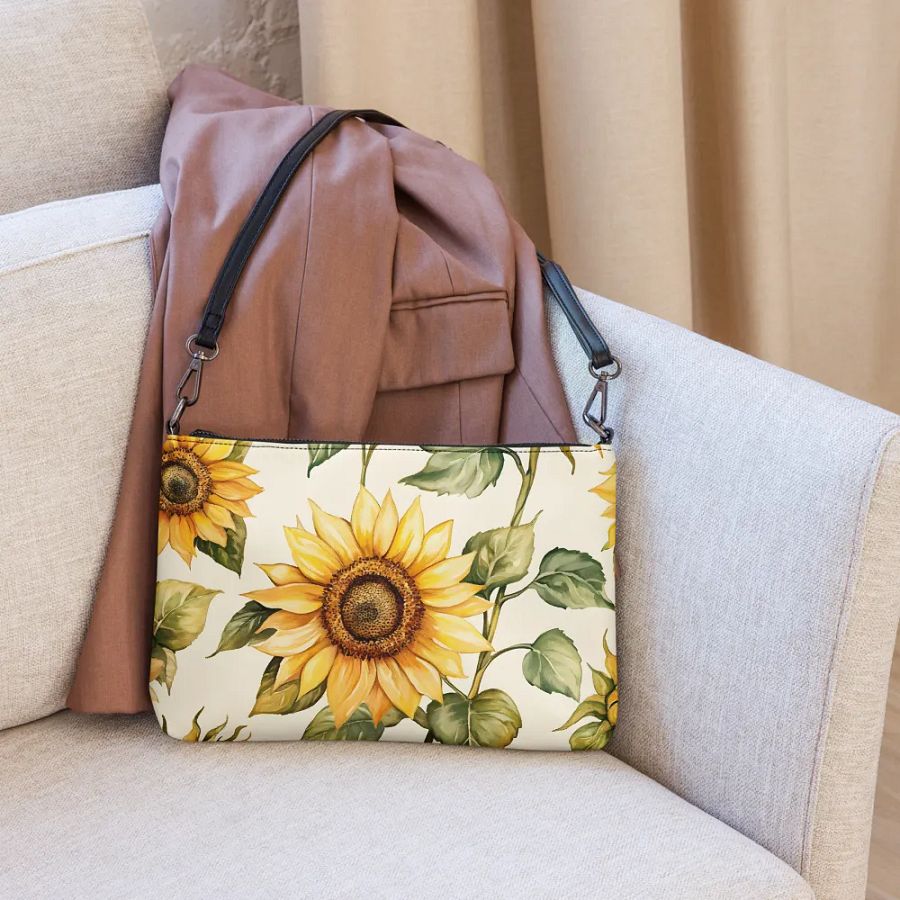 Sunflower Serenade Crossbody Bag product image (6)