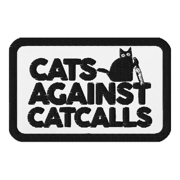 Cats Against Catcalls - Patch product image (1)