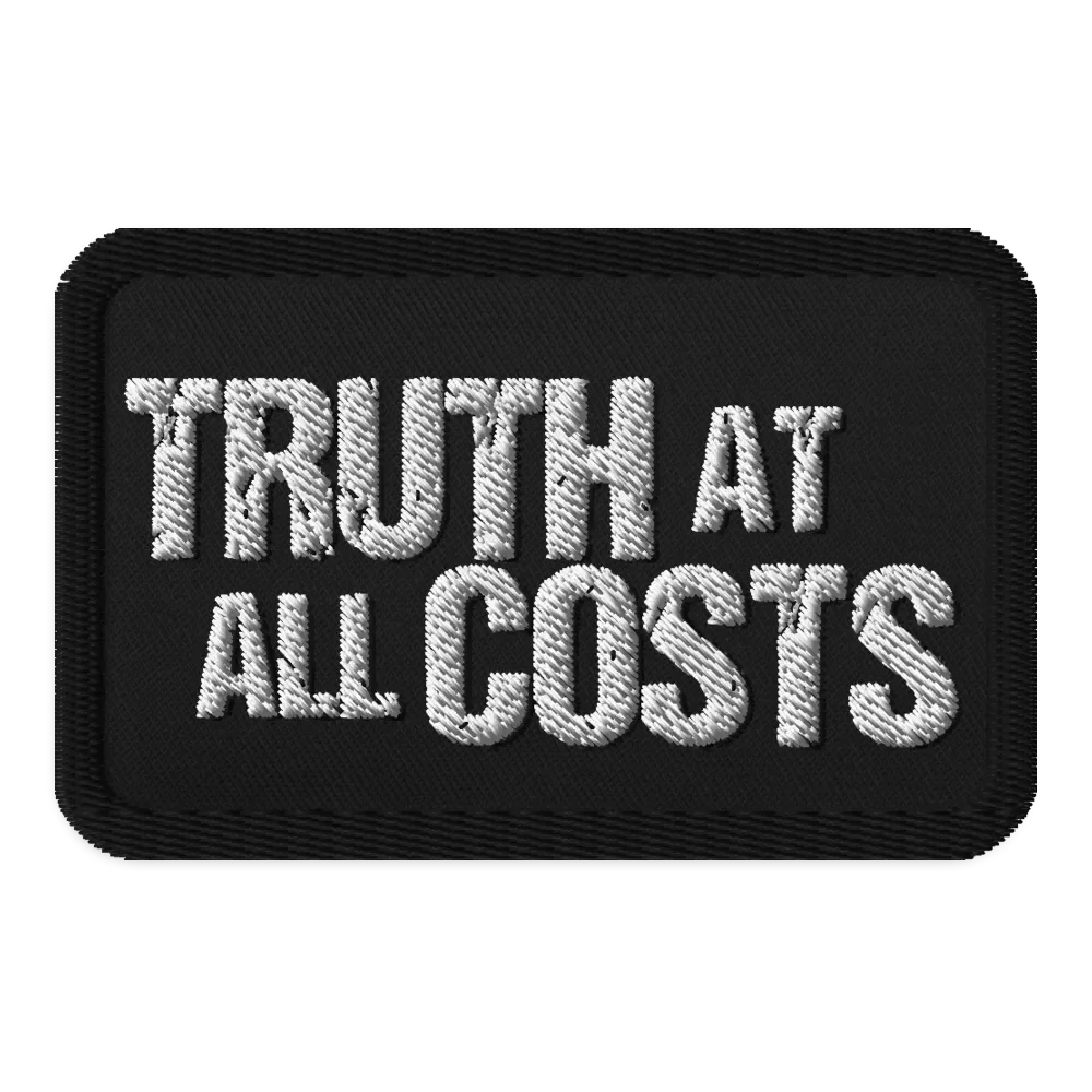 Truth at All Costs patch product image (1)