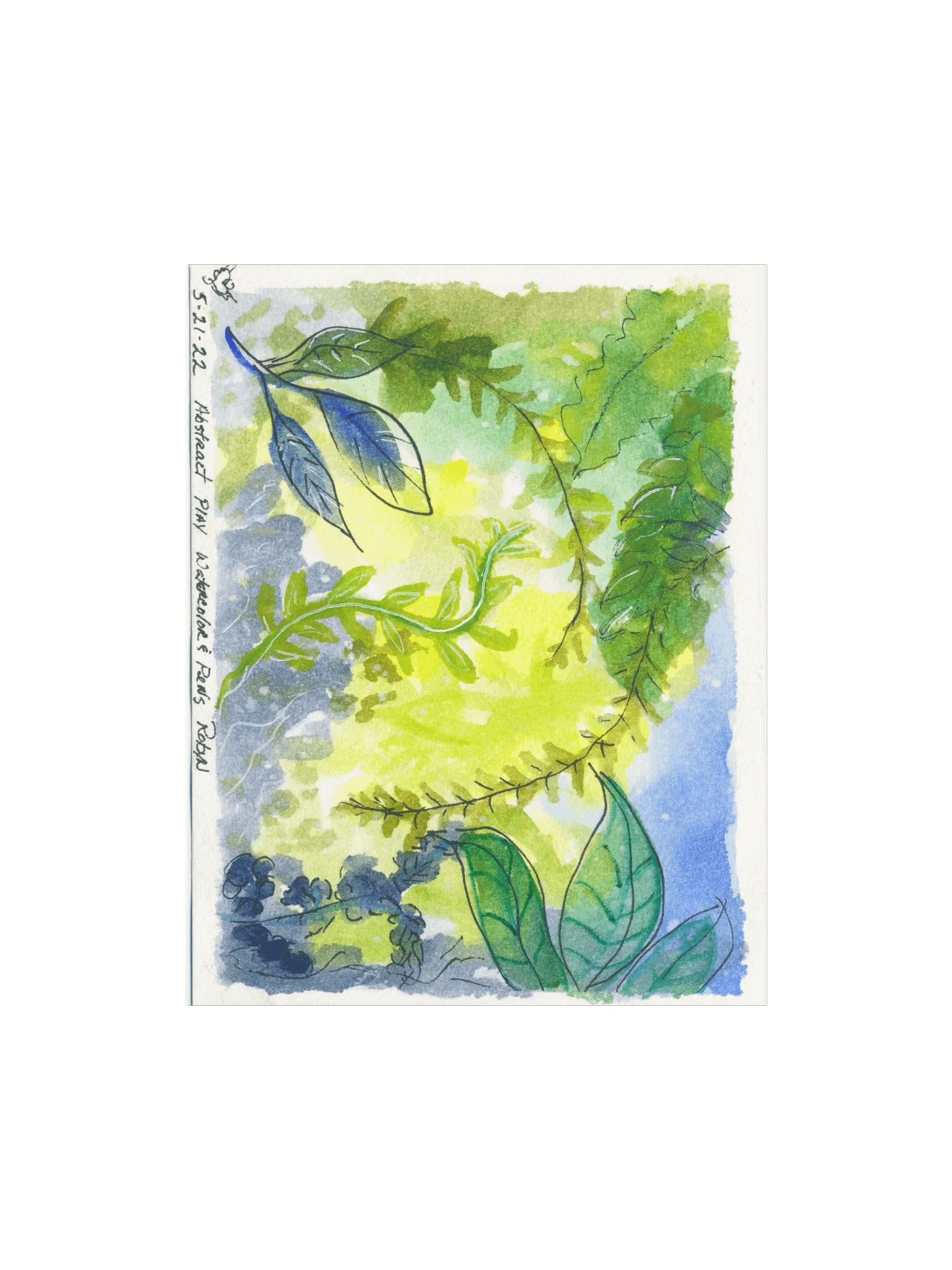 Leaves Print product image (1)