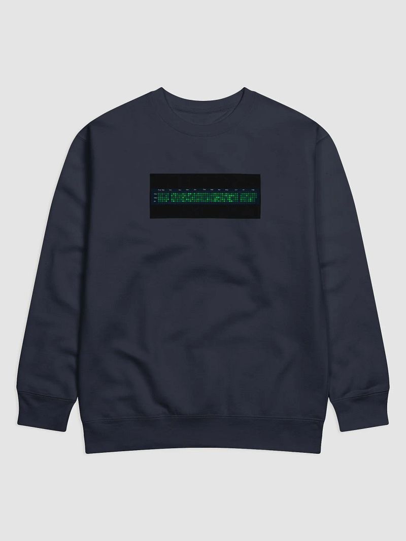 My dad has more commits sweatshirt - 100% cotton