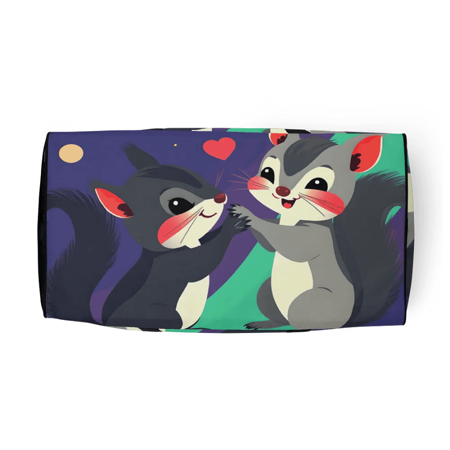 Whimsical Squirrel Adventure Duffle Bag product image (5)