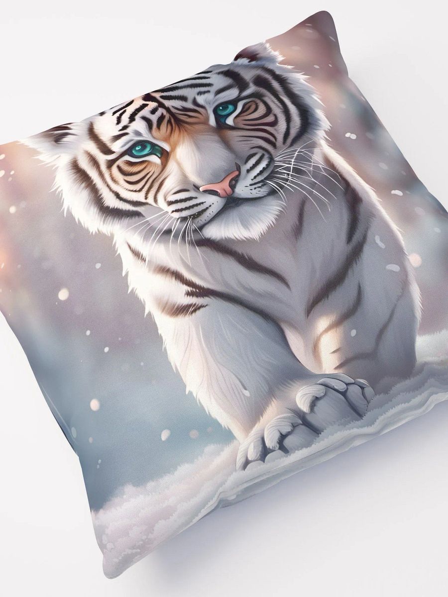White Tiger Pillow product image (4)