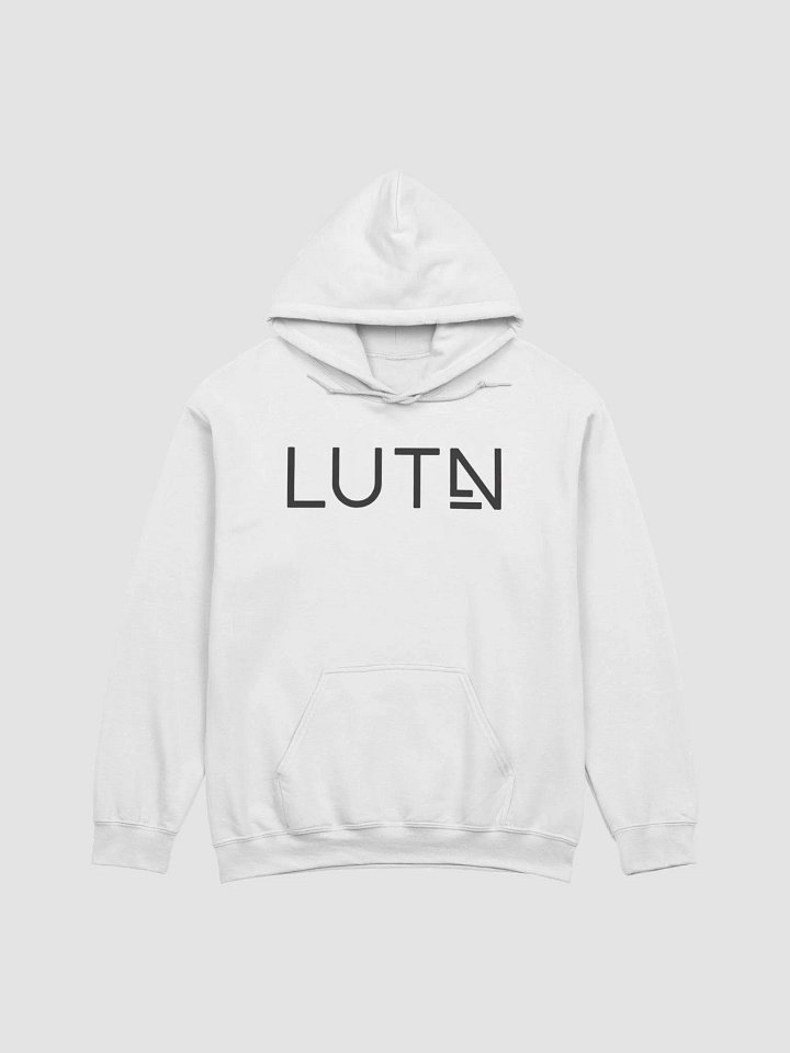 LUTN Hoodie Black Logo product image (1)