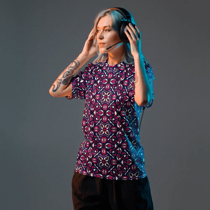 Bi Abstract T - Sports Jersey product image (1)