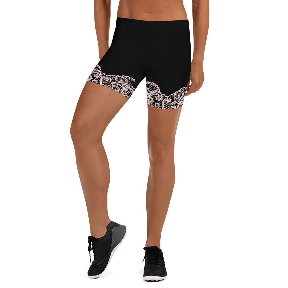 Lace Pink Premium Sportwear Shorts product image (6)