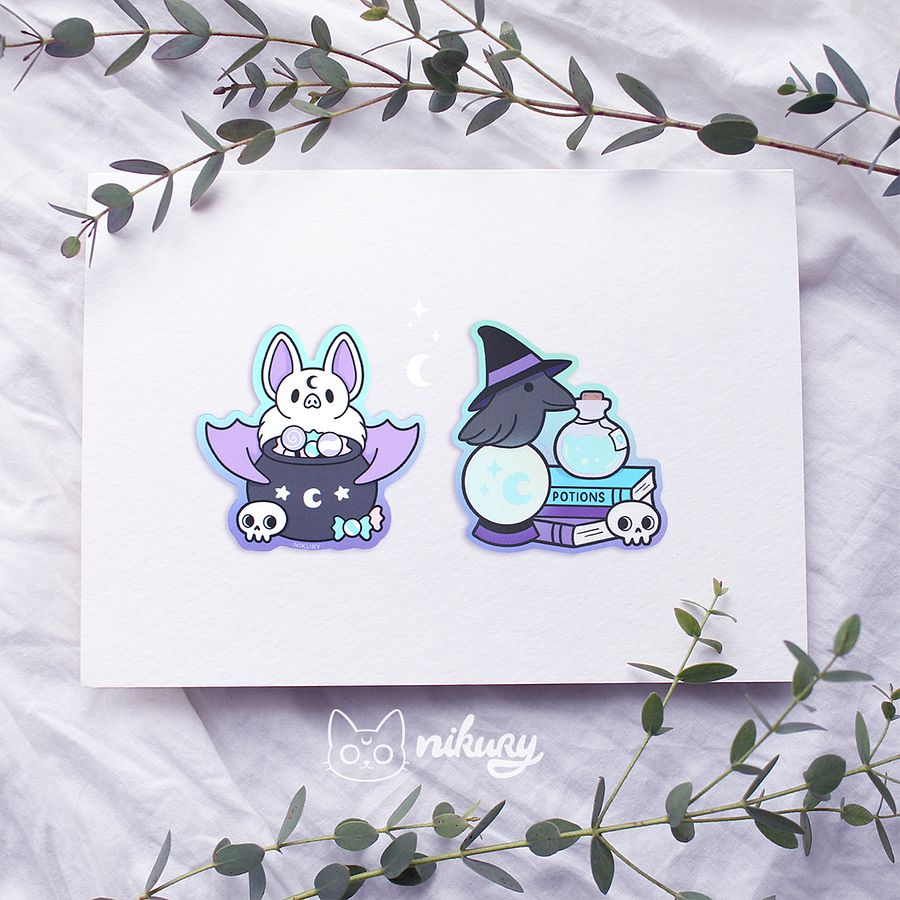 Holographic Matt Raven Sticker product image (4)
