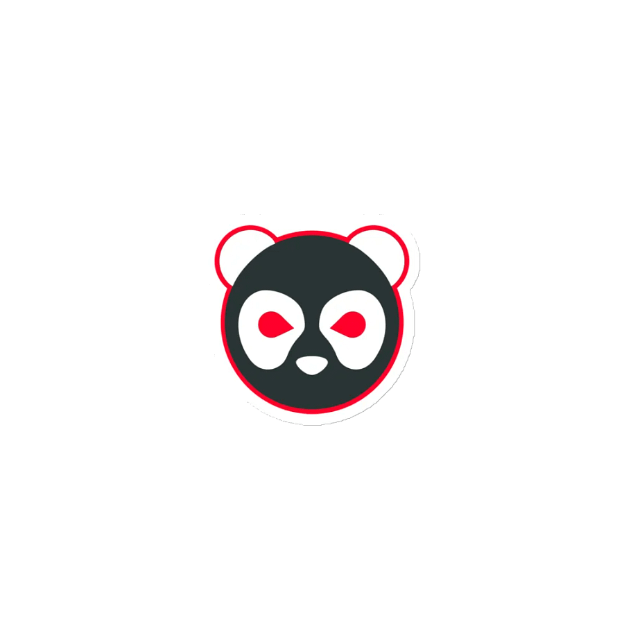 Panda Redd Logo Magnet! product image (1)