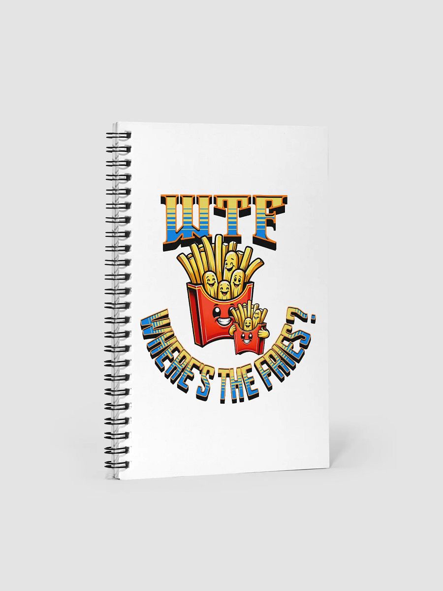 WTF Wheres The Fries Notebook product image (2)