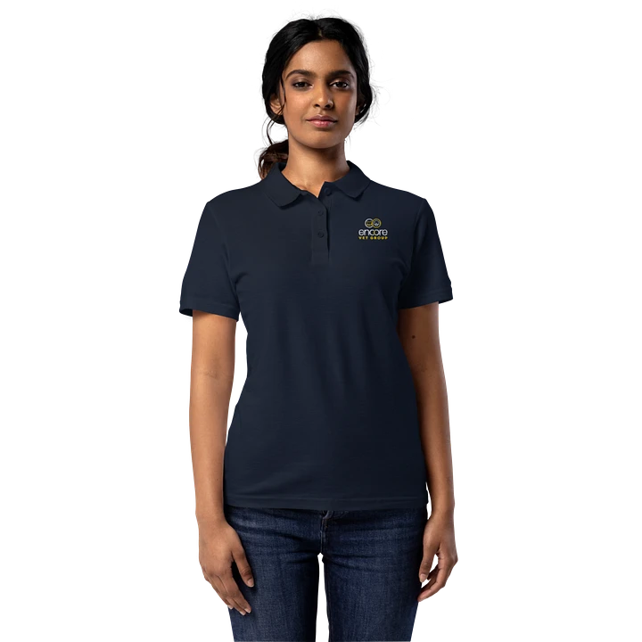 Encore Vet Group Logo Women's Pique Polo Shirt product image (1)