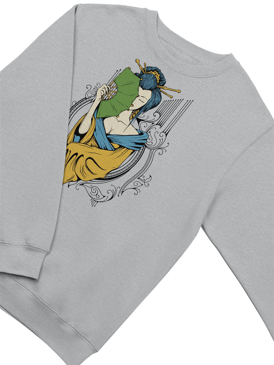 Elegant Azure Fan Crewneck product image (9)