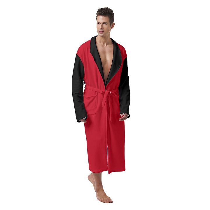 All-Over Print Men's Heavy Fleece Robe product image (1)