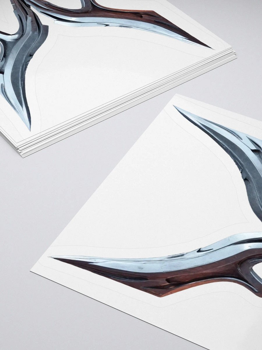 Reflective Evil Cut Stickers product image (12)