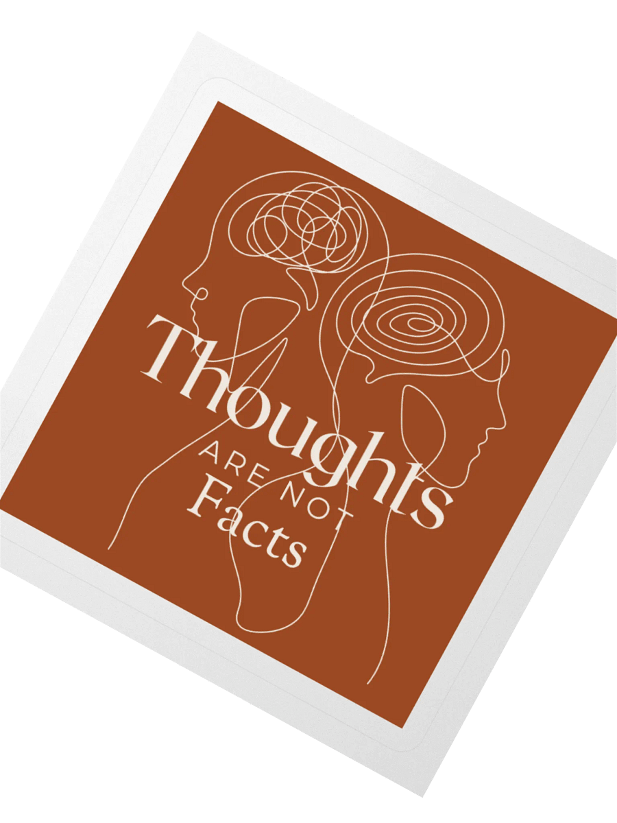 Thoughts are not facts sticker product image (3)