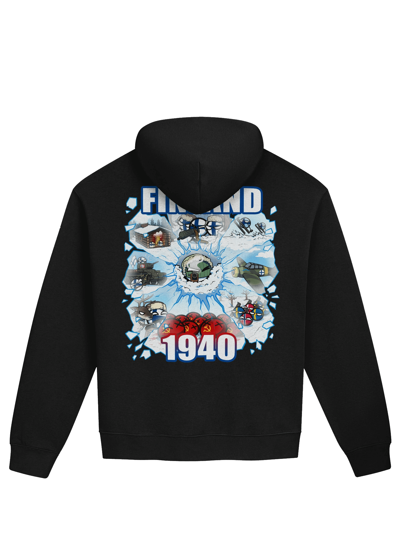 Welcome to Finland 1940 Premium Oversized Hoodie product image (1)
