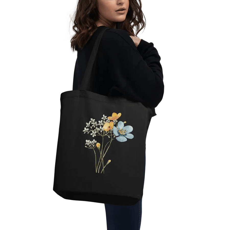 Everyday Tote wildflowers design product image (7)
