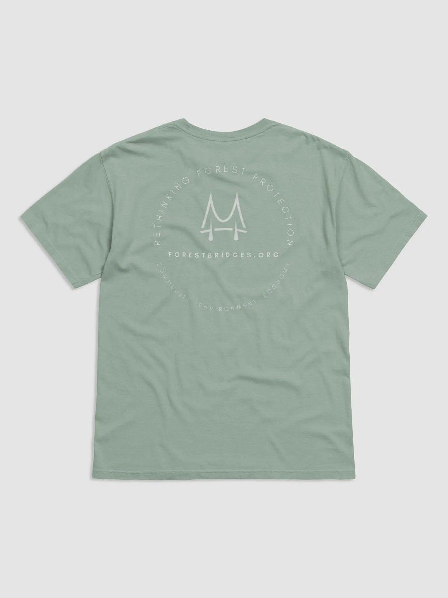 Forest Bridges Fall Colors T-shirts with Grayscale Logo & Emblem product image (2)