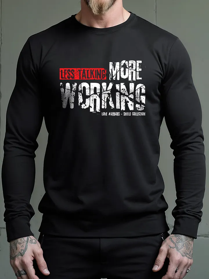 Less talking, More Working product image (2)